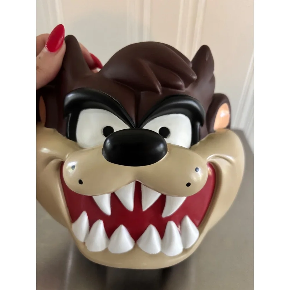 Vintage 1997 Taz Carry-All Looney Tunes Tasmanian Devil Bucket Applause 41257